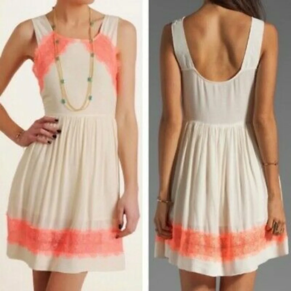 Free people Georgia alabaster dress summer bohemian dress festival Coachella